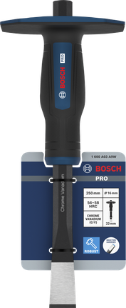 Đục phẳng xây gạch Bosch PRO 250 mm, thép crom vanadi.
